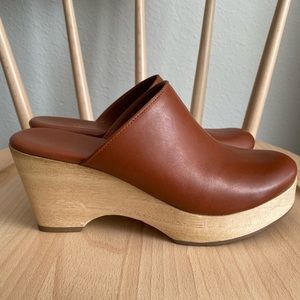 Everlane Clog Size 7.5 in Cognac (Brown)